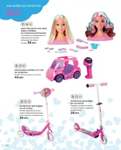 Vista previa de El Corte Inglés catálogo Juguetes, nuevo folleto de la tienda, válido en México a partir del 27.10.2025 | Página: 222 | Productos: Radio