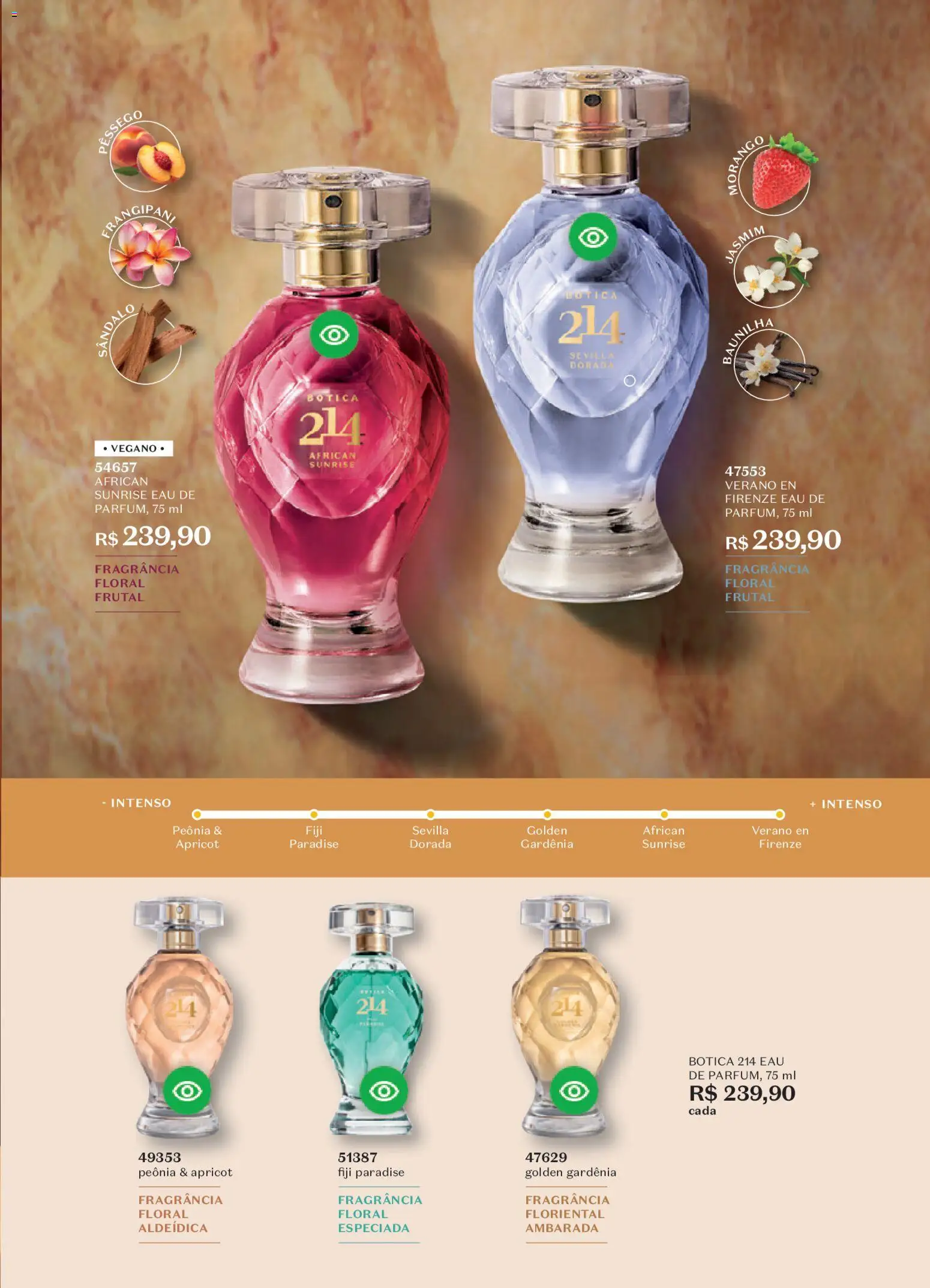 O Boticário Folheto - válido de 02.03.2026 | Página: 55 | Produtos: Pêssego, Fragrância