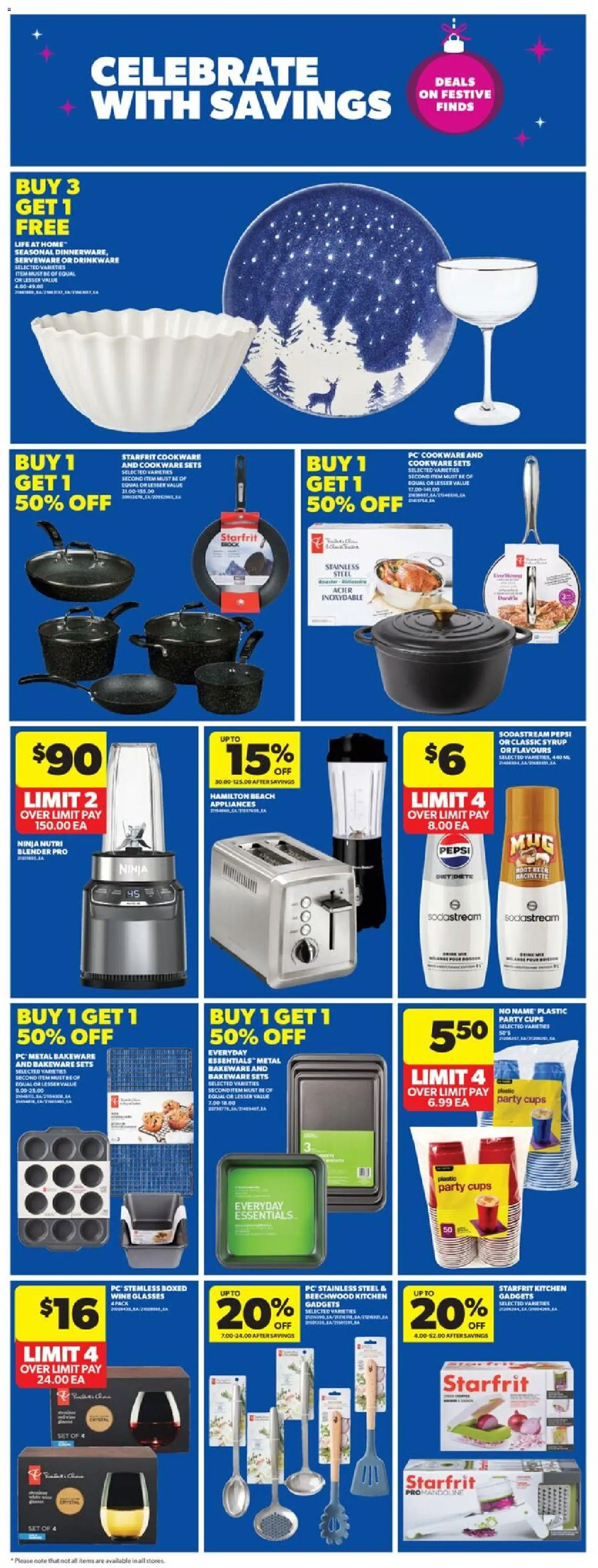 Real Canadian Superstore flyer valid from 11.12.2025 | Page: 34 | Products: Glasses, PC, Wine