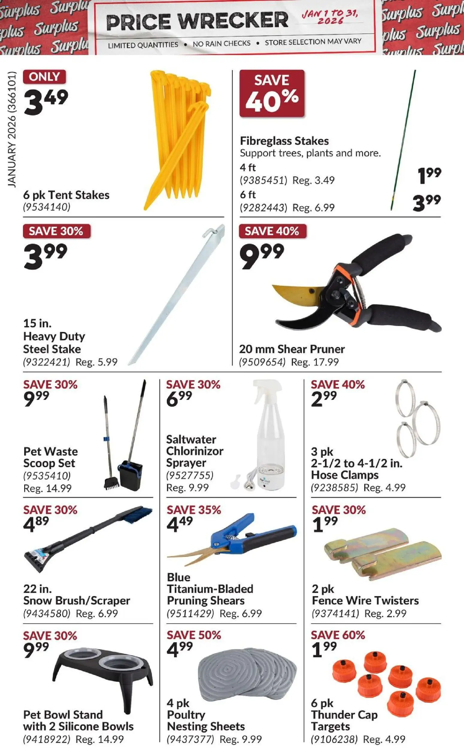 Princess Auto flyer valid from 01.01.2026 | Page: 11 | Products: Cap