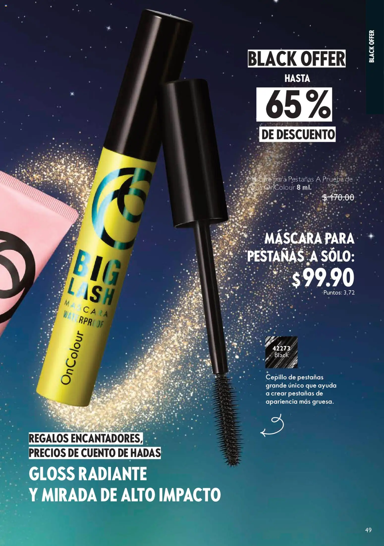 Nuevas ofertas de Oriflame válidas en toda la República Mexicana desde el 22.11.2025. ¡Encuentra las mejores ofertas en Oriflame Black Friday! | Página: 49 | Productos: Cepillo, Máscara, Agua, Radiante