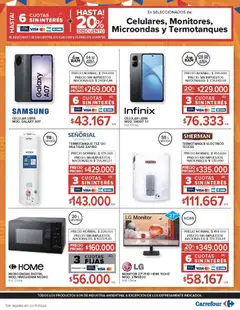 Vista previa Carrefour ofertas válido desde el 21.04.2026 | Página: 27 | Productos: Monitor, Microondas, Termotanque