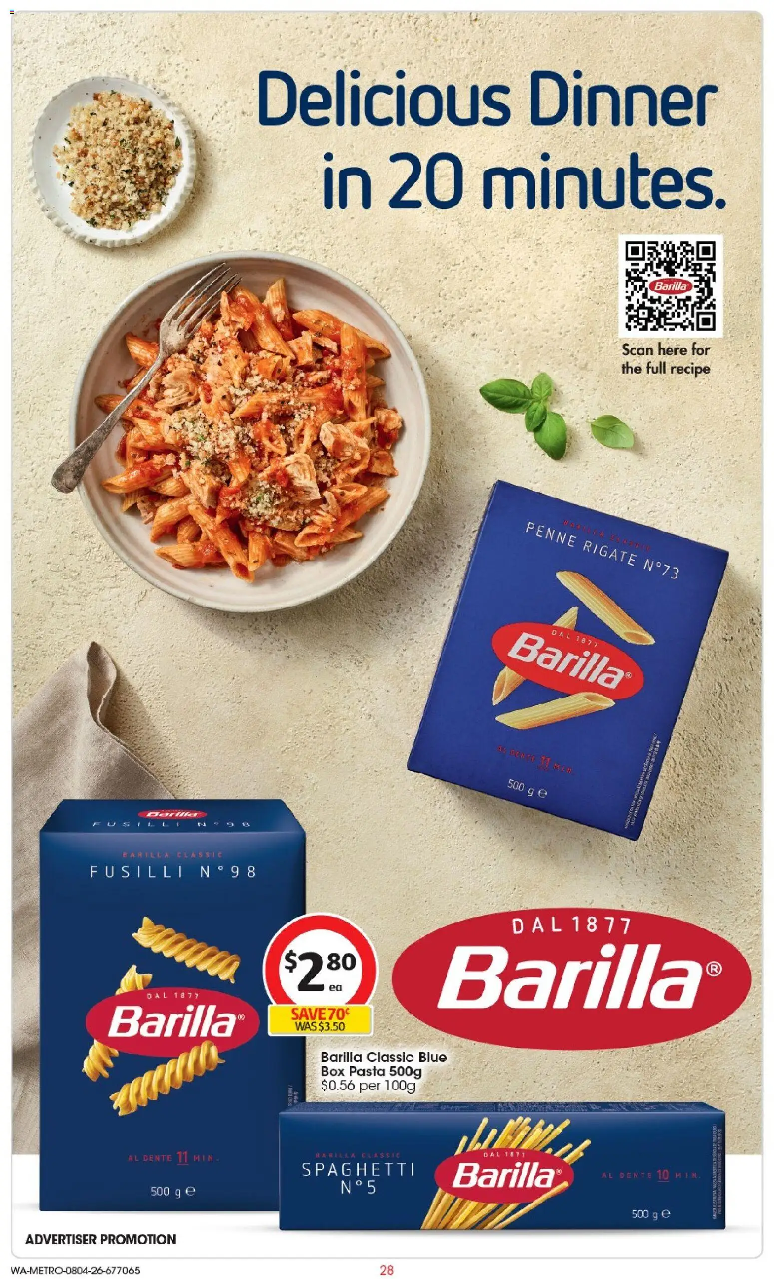 Coles catalogue - valid from 08.04.2026 | Page: 28 | Products: Box, Pasta