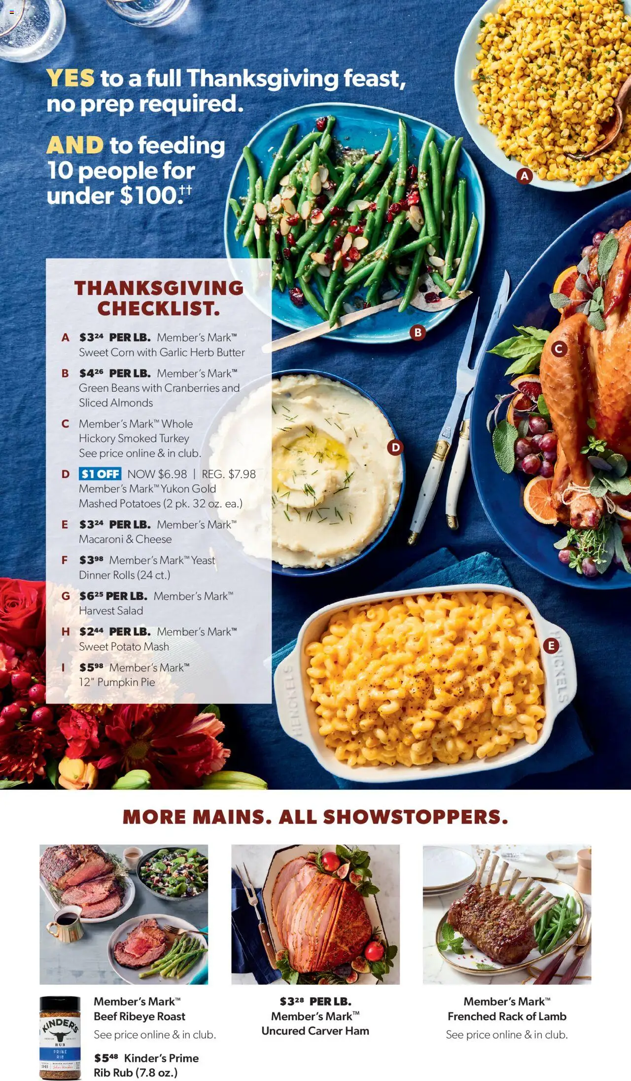 Sam's Club Black Friday - valid from 29.10.2025 | Page: 34 | Products: Butter, Ham, Garlic, Pumpkin