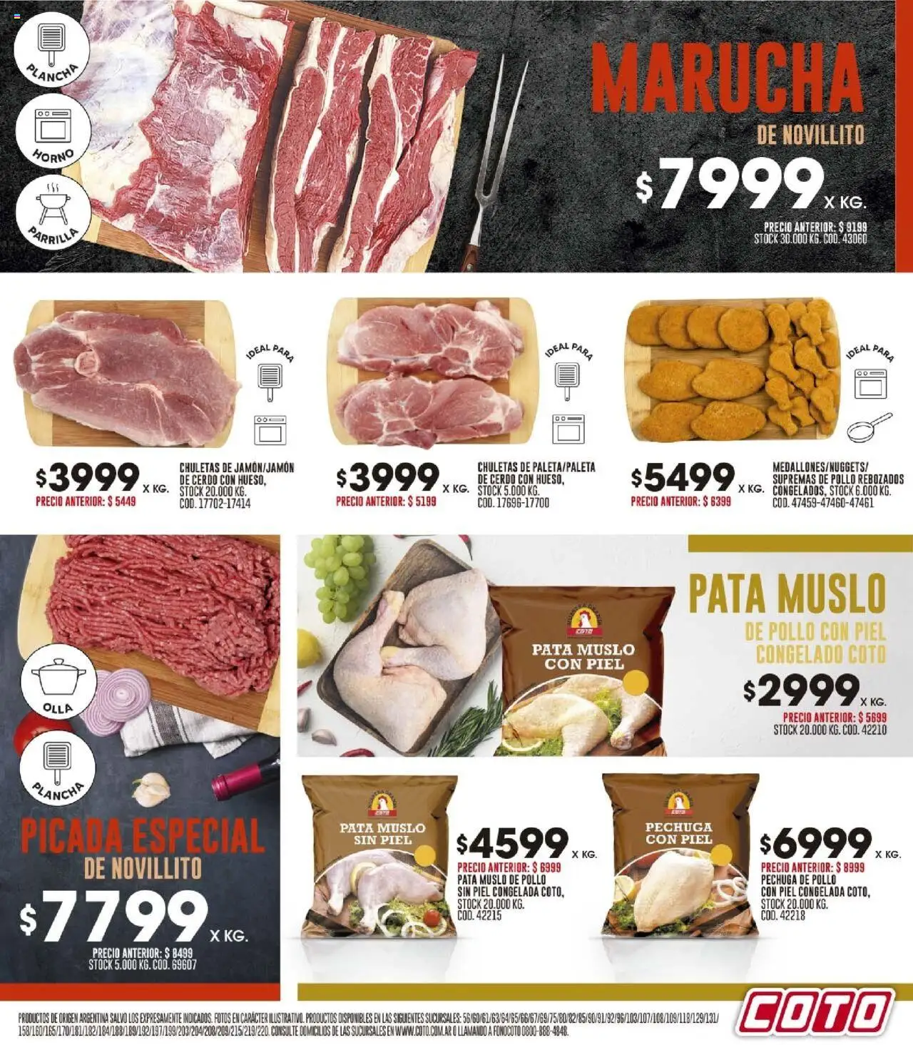 Coto - Ofertas │ válido desde el 29.09.2025 | Página: 3 | Productos: Horno, Parrilla, Olla, Cerdo