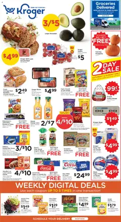 Preview of Kroger weekly ads valid from 22.10.2025