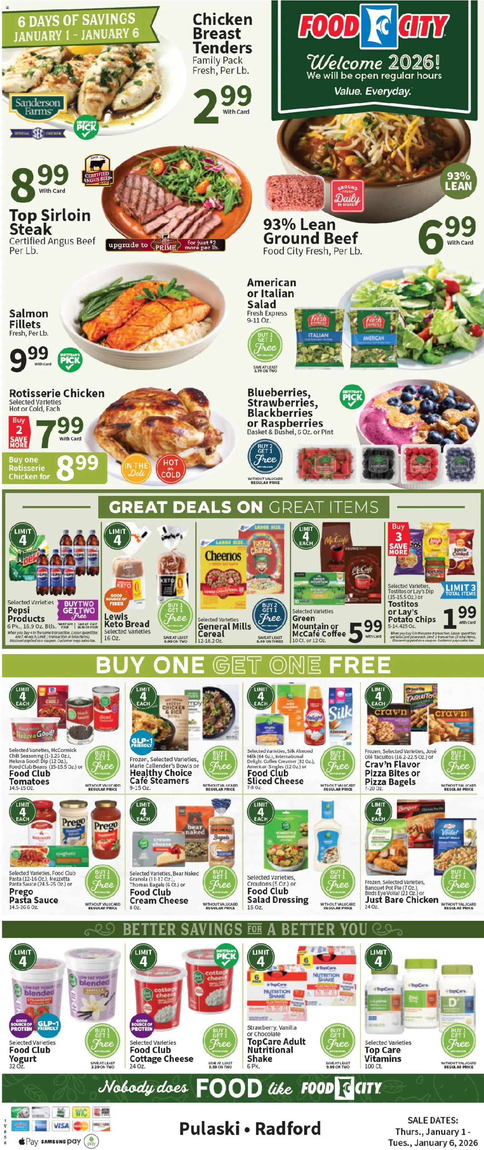 Food City Weekly Ad - valid from 01.01.2026 | Page: 3