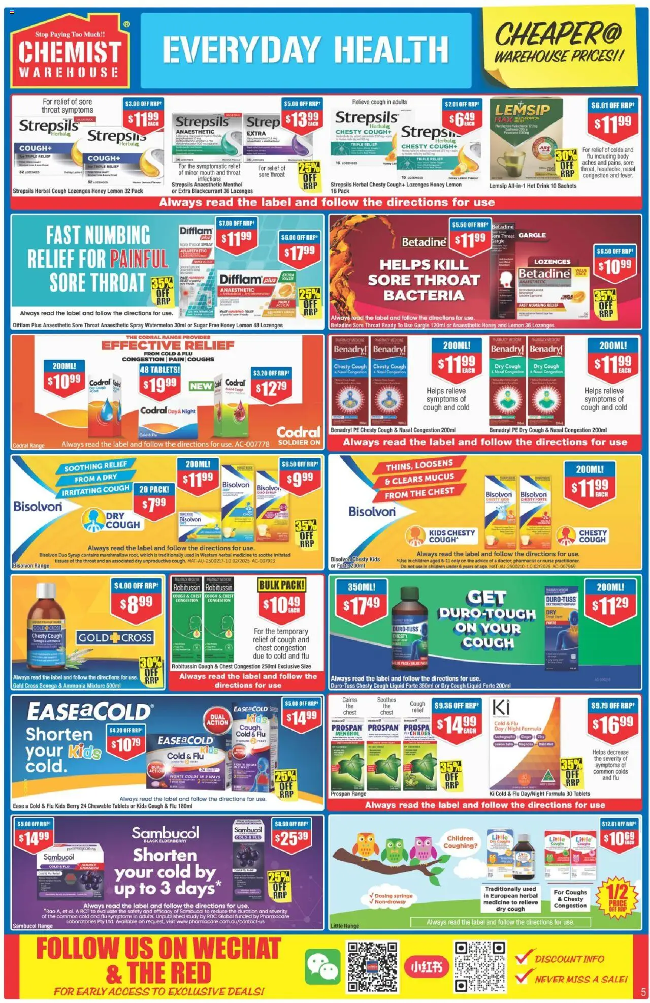 Chemist Warehouse catalogue - valid from 26.06.2025 | Page: 5 | Products: Ginger, Sugar, Herbal, Tablets
