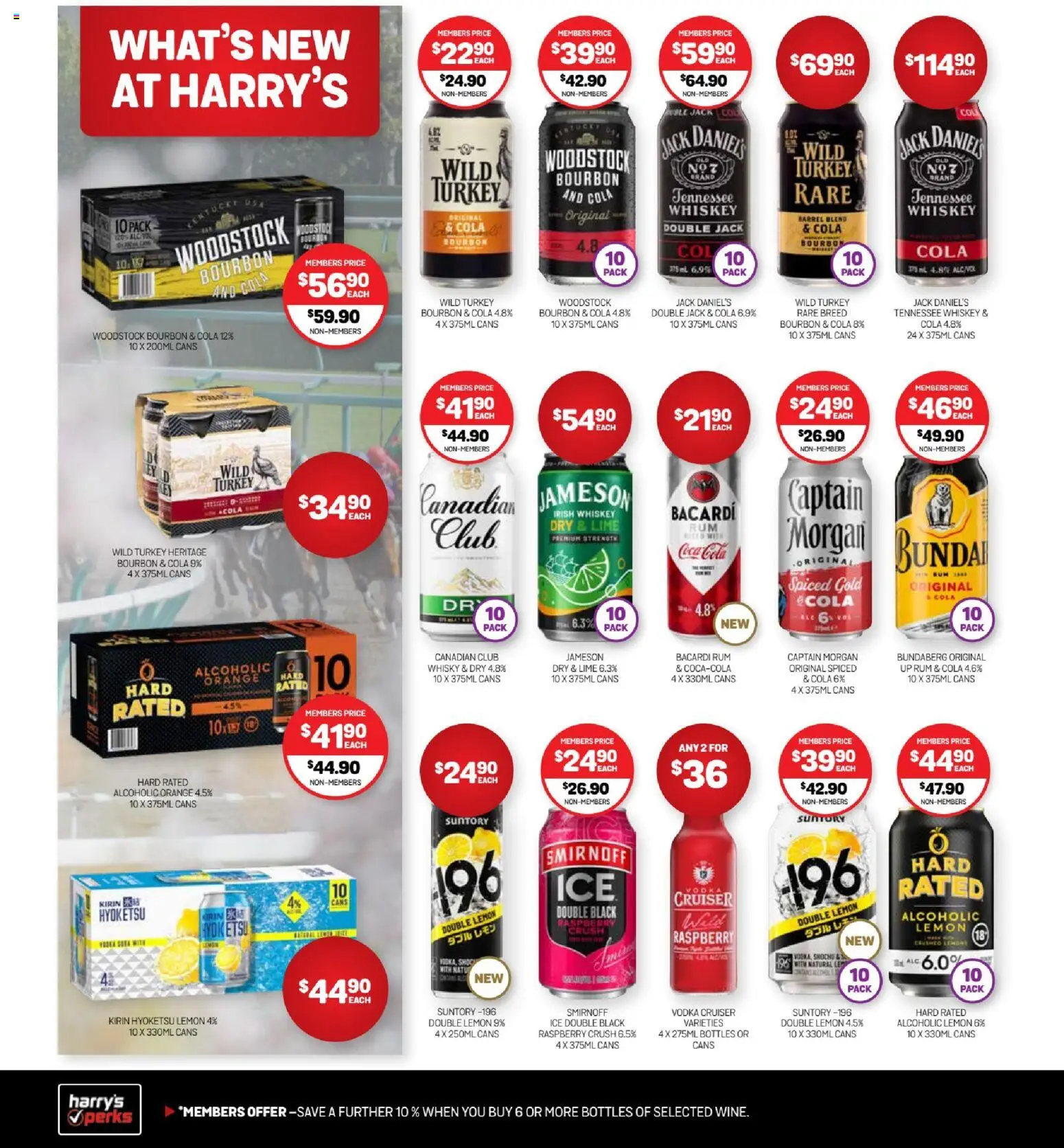 Harry Brown catalogue - valid from 22.10.2025 | Page: 10 | Products: Vodka, Turkey, Lime, Raspberry