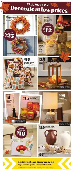 Giant Tiger flyer valid from 10.09.2025 | Page: 14 | Products: Vase, Lamp
