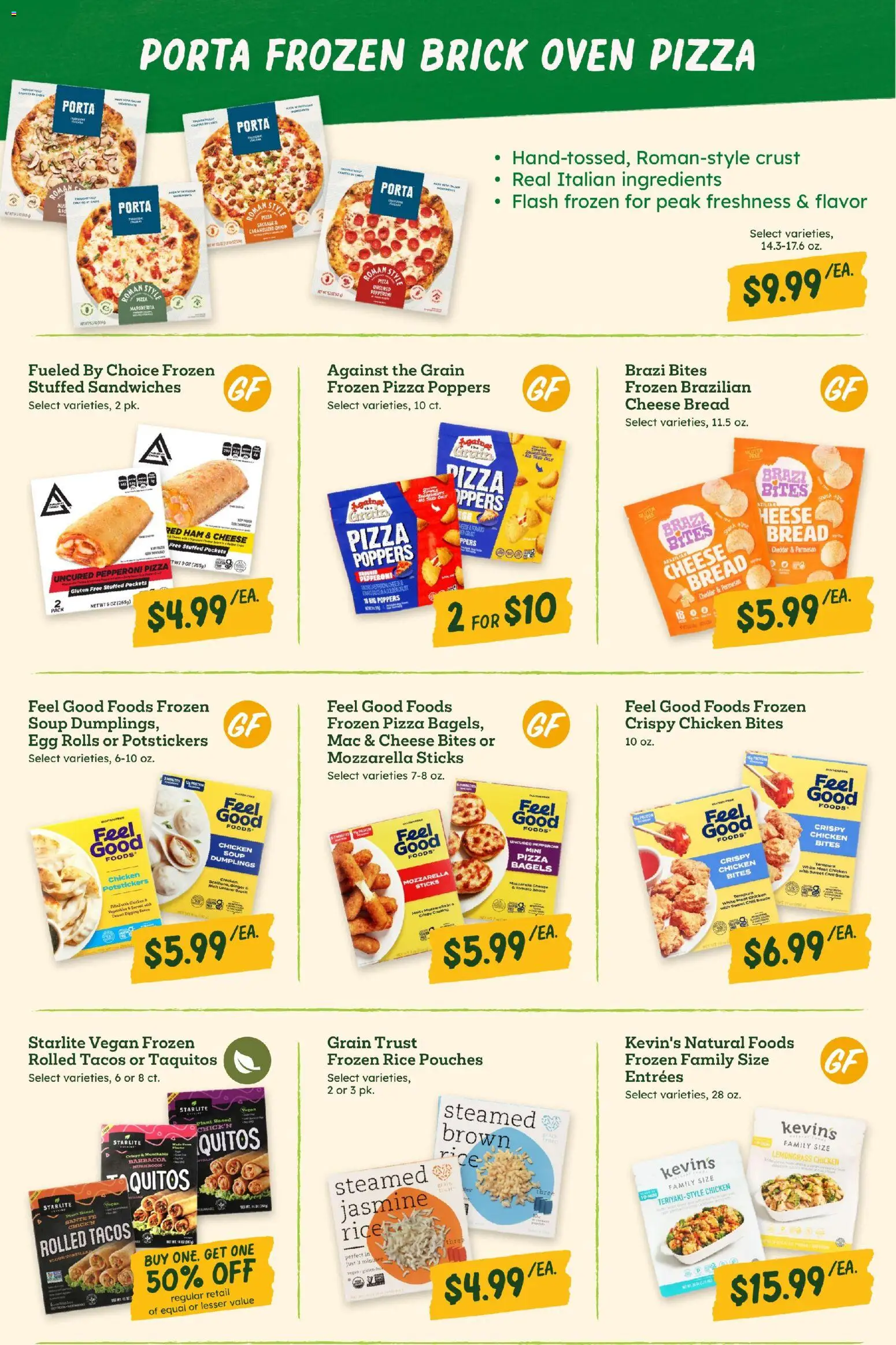 Sprouts Monthly Ad - valid from 29.04.2026 | Page: 23 | Products: Cheese, Bread, Rice, Oven