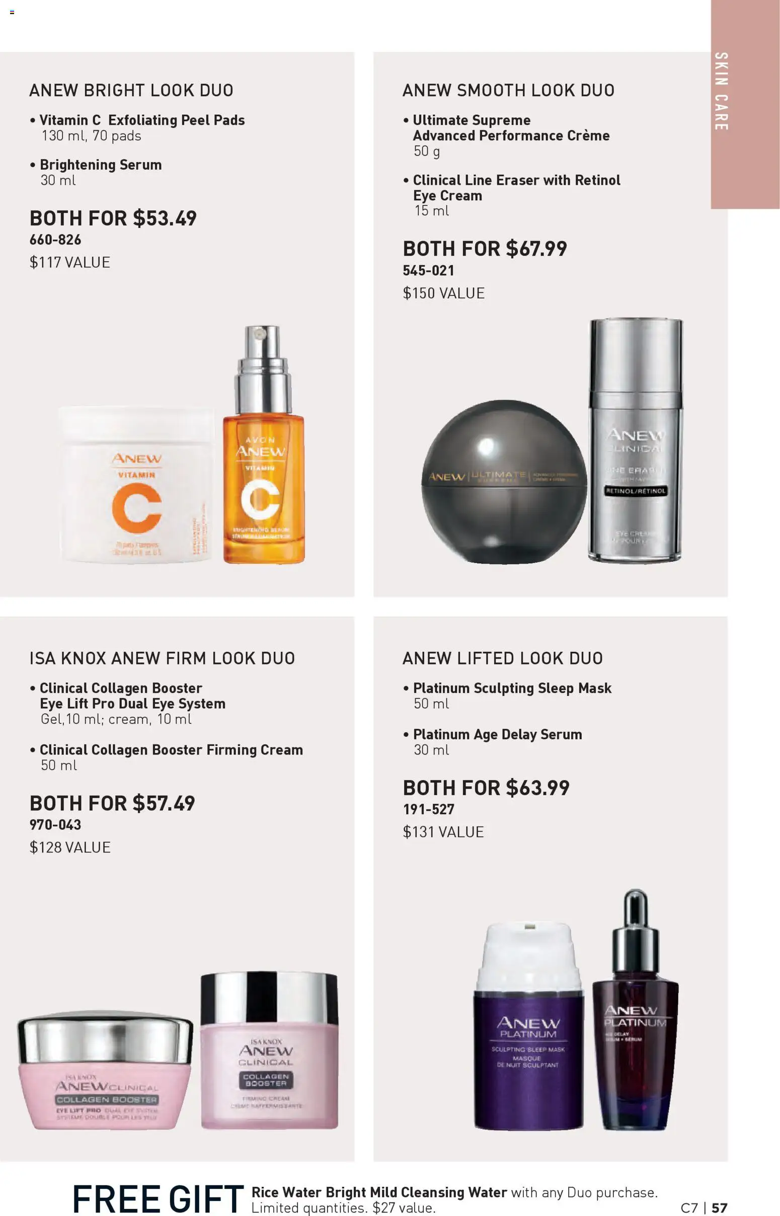 Avon flyer valid from 26.03.2026 | Page: 57 | Products: Rice, Cream, Mask