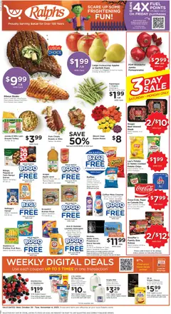 Preview of Ralphs weekly ads valid from 29.10.2025