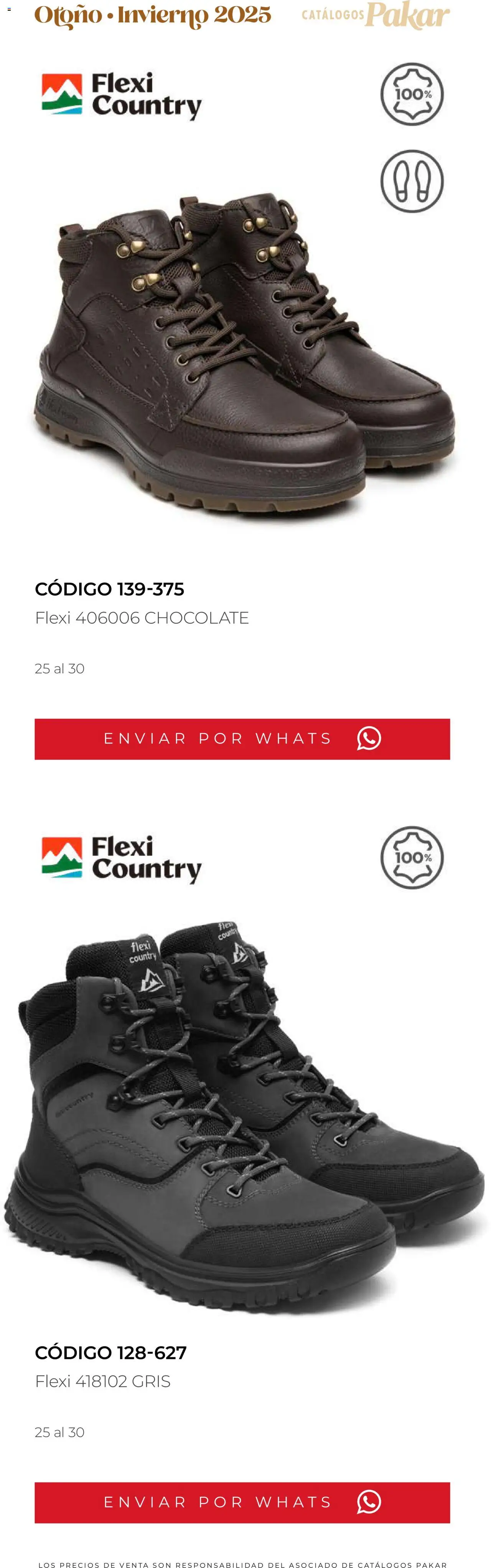 Nuevas ofertas de SC Pakar válidas en toda la República Mexicana desde el 10.10.2025. ¡Encuentra las mejores ofertas en SC Pakar - Catálogo Flexi otoño / invierno! | Página: 213 | Productos: Chocolate