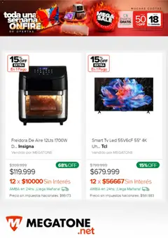 Vista previa Megatone catálogo válido desde el 24.03.2026 | Página: 3 | Productos: Freidora, Freidora de aire