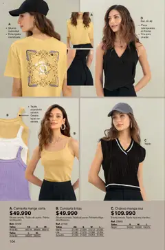 Leonisa revista - valida desde el 04.08.2025 | Página: 104 | Productos: Camiseta, Chaleco