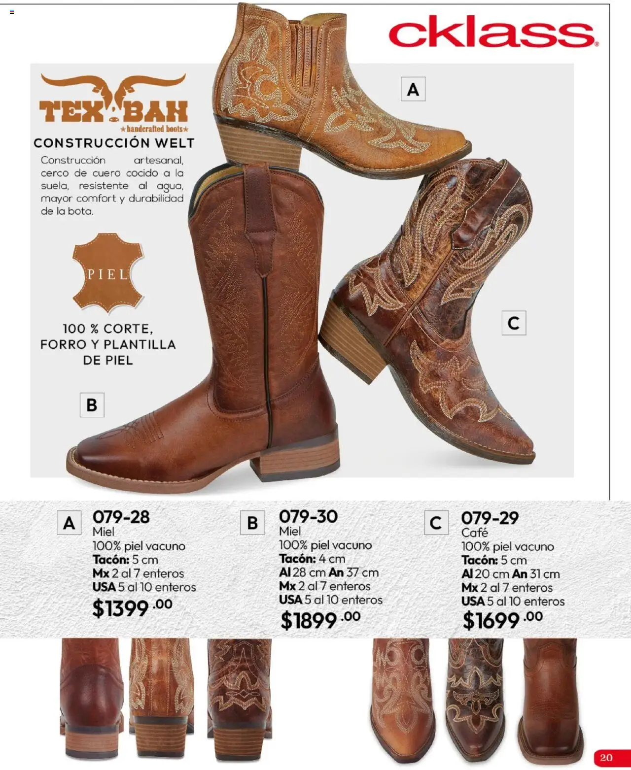 Nuevas ofertas de Cklass válidas en toda la República Mexicana desde el 16.09.2025. ¡Encuentra las mejores ofertas en Cklass - Catálogo Invierno Calzado! | Página: 21 | Productos: Café