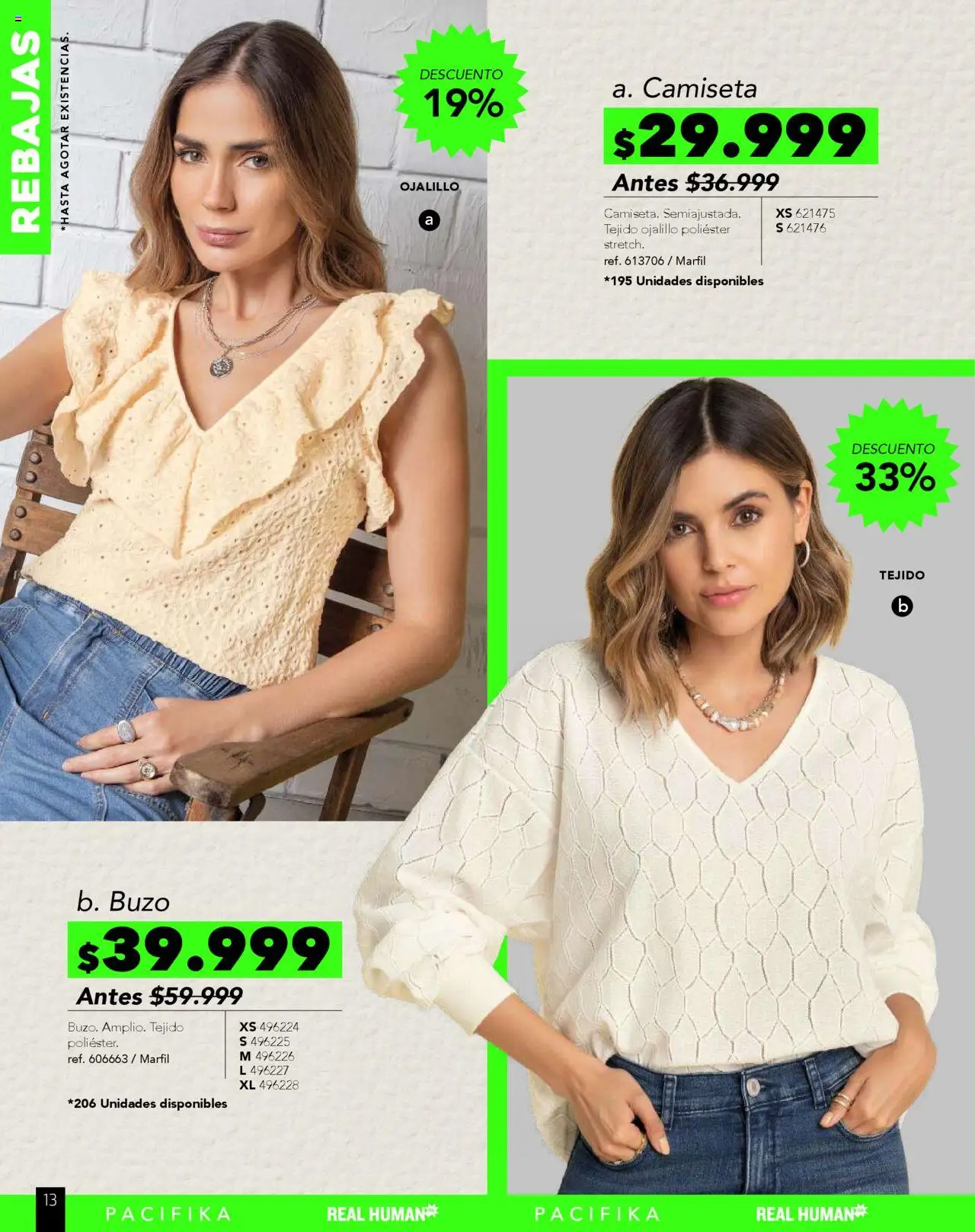 Pacifika revista - valida desde el 01.09.2025 | Página: 210 | Productos: Buzo, Camiseta