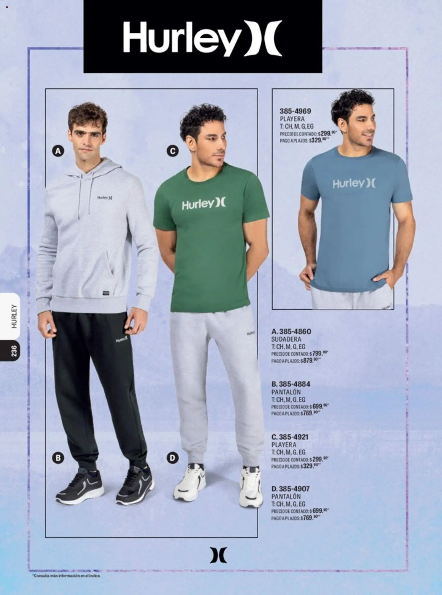 Nuevas ofertas de Andrea válidas en toda la República Mexicana desde el 15.04.2026. ¡Encuentra las mejores ofertas en Andrea catálogo Lo mejor en marcas! | Página: 189 | Productos: Sudadera, Playera
