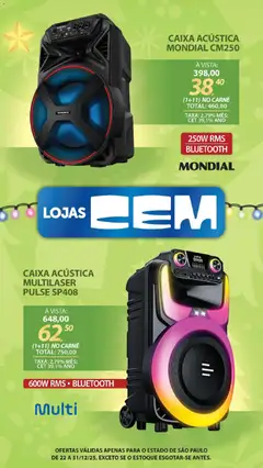 Lojas Cem - Ofertas atuais - Pré-Visualização do folheto da loja Lojas Cem, válido de 22.12.2025 | Página: 58