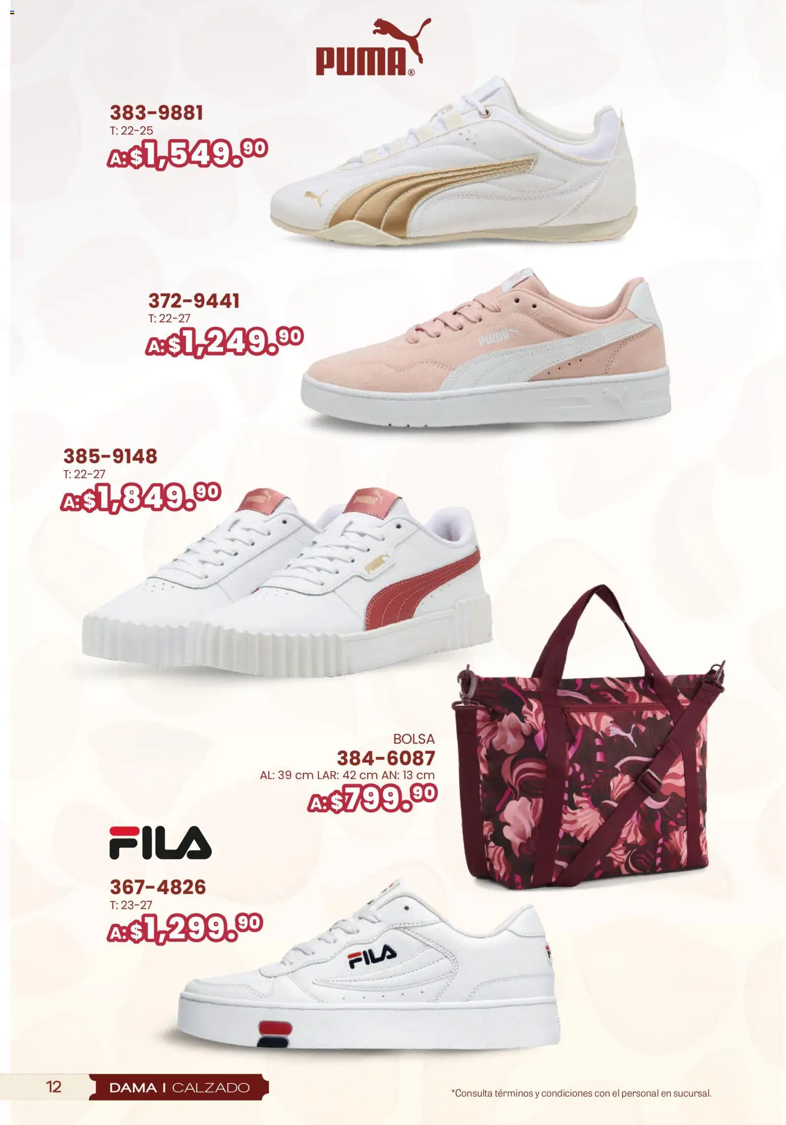 Nuevas ofertas de Andrea válidas en toda la República Mexicana desde el 25.01.2026. ¡Encuentra las mejores ofertas en Andrea catálogo San Vatentín! | Página: 12 | Productos: Bolsa