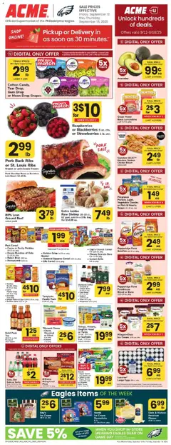 Preview of Acme weekly ads valid from 12.09.2025