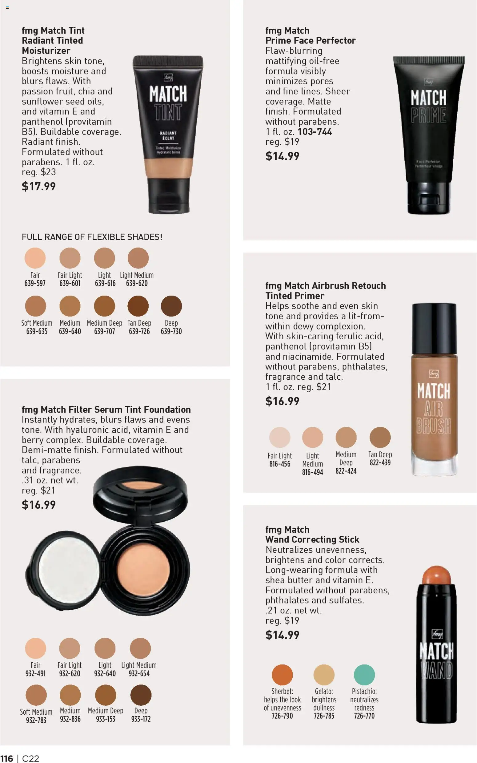 Avon Brochure - valid from 22.10.2025 | Page: 116 | Products: Vitamin, Foundation, Brush, Butter