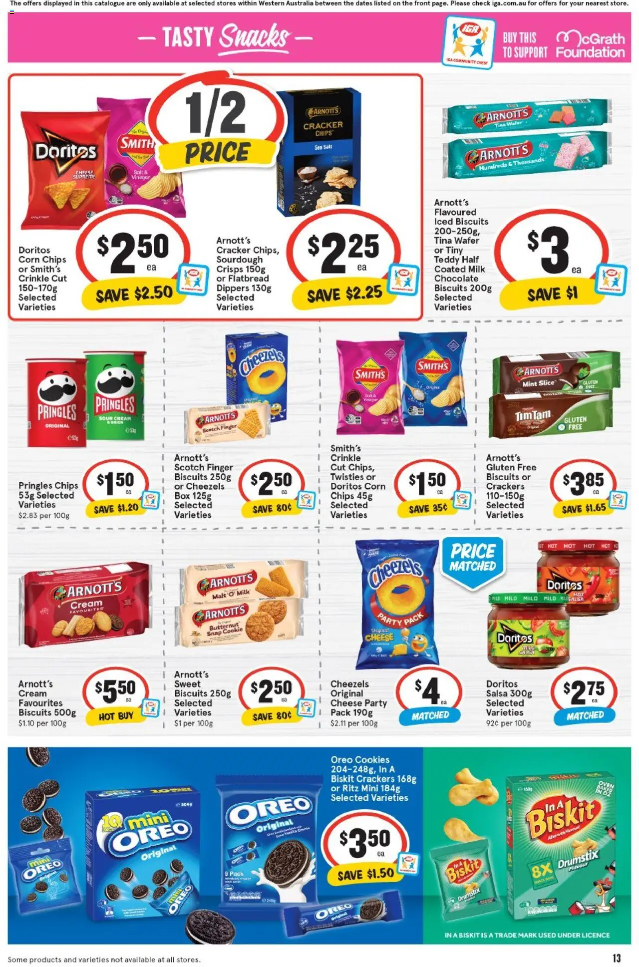 IGA catalogue - valid from 10.09.2025 | Page: 14 | Products: Box, Chocolate, Cream, Salsa