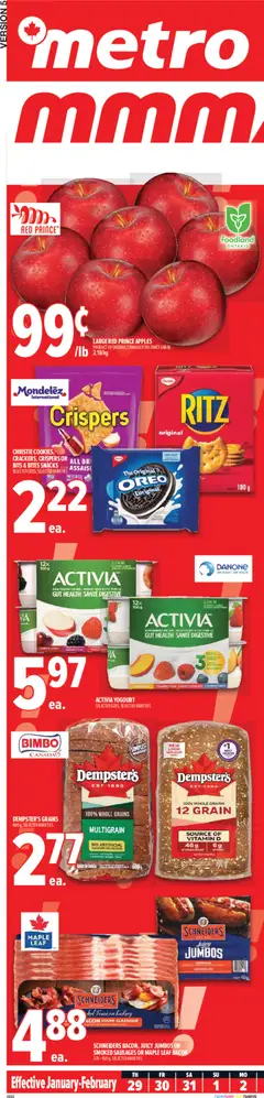 Preview of Metro - Québec from shop Metro valid from 29.01.2026