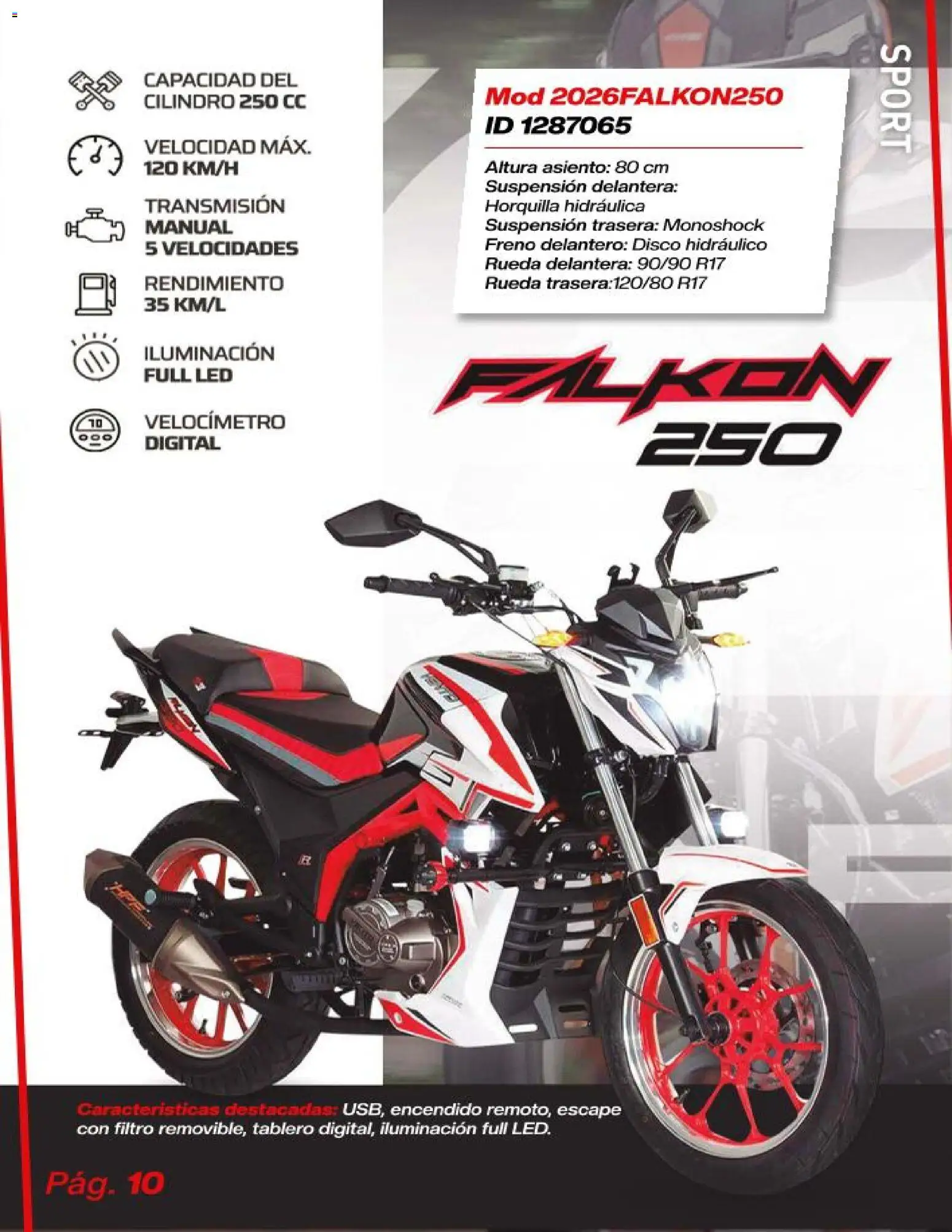 Nuevas ofertas de Price Shoes válidas en toda la República Mexicana desde el 21.11.2025. ¡Encuentra las mejores ofertas en Price Shoes catálogo Motos! | Página: 10 | Productos: Disco