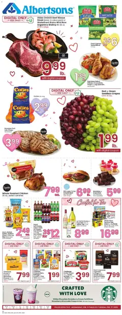 Preview of Albertsons weekly ads valid from 11.02.2026