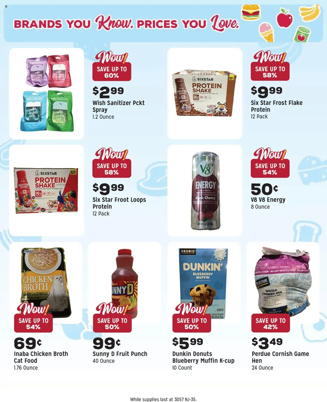 Grocery Outlet Weekly - NJ - valid from 13.08.2025 | Page: 8 | Products: Cat Food, Coffee, Muffin, Game