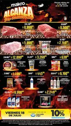 Vista previa Makro ofertas válido desde el 17.07.2025