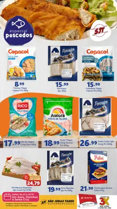 São Judas Tadeu - Ofertas Especial Pescados - Pré-Visualização do folheto da loja São Judas Tadeu, válido de 20.10.2025