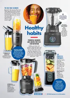 Preview of The Good Guys Fitness Mag - valid from 04.01.2026 | Page: 14 | Products: Nuts, Salsa, Portable, Press