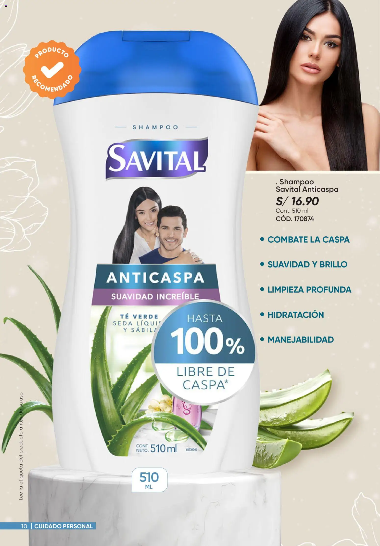 Catálogo Azzorti válido desde 24.11.2025 | Página: 10 | Productos: Shampoo, Té