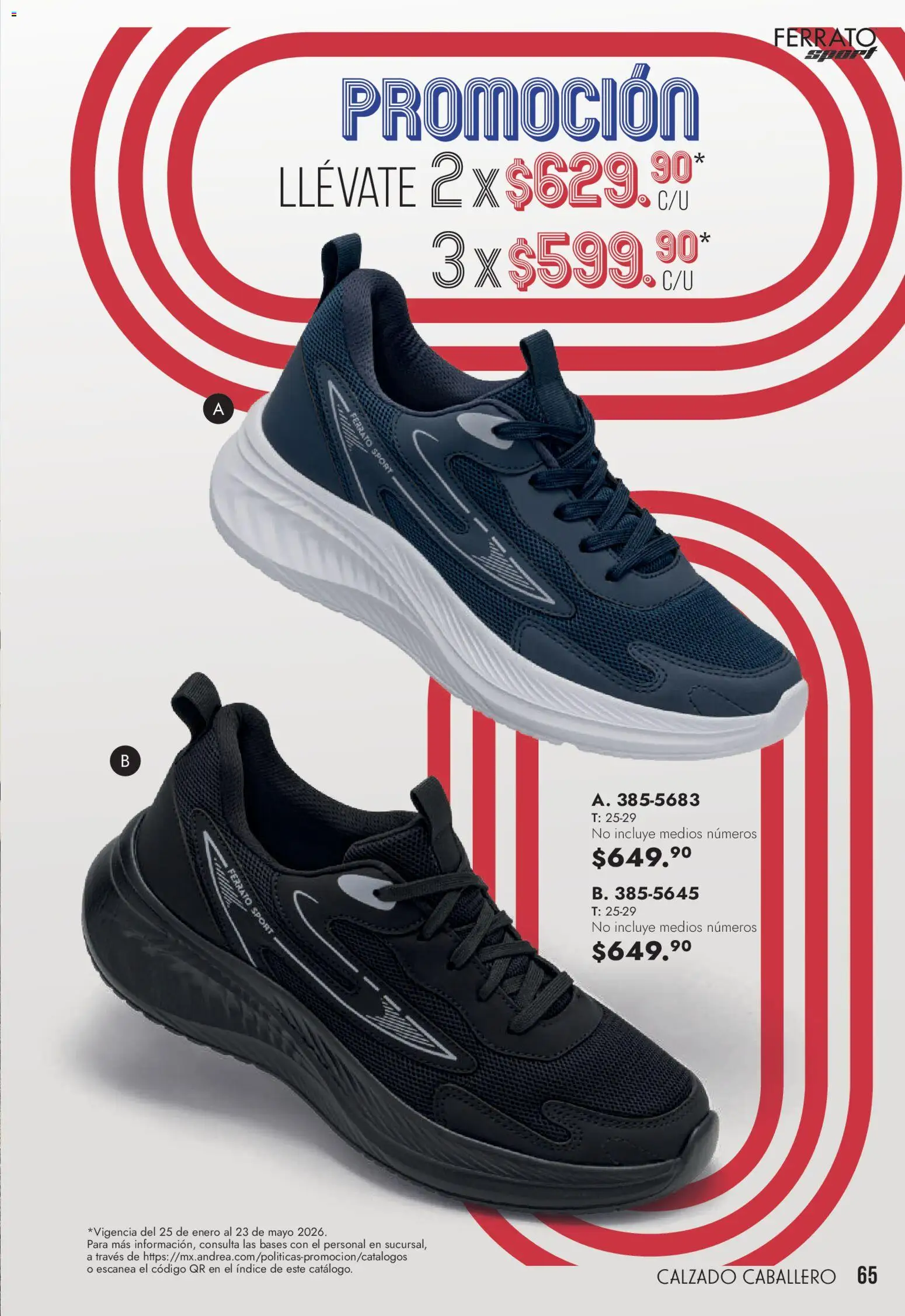 Nuevas ofertas de Andrea válidas en toda la República Mexicana desde el 22.03.2026. ¡Encuentra las mejores ofertas en Andrea catálogo Lo más top! | Página: 65