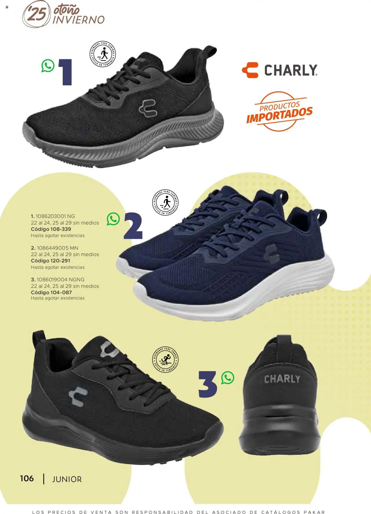 Nuevas ofertas de SC Pakar válidas en toda la República Mexicana desde el 24.07.2025. ¡Encuentra las mejores ofertas en SC Pakar - Catálogo Junior otoño / invierno! | Página: 106