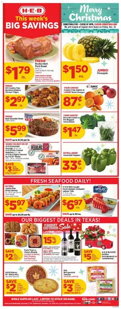 Preview of H-E-B weekly ads valid from 17.12.2025