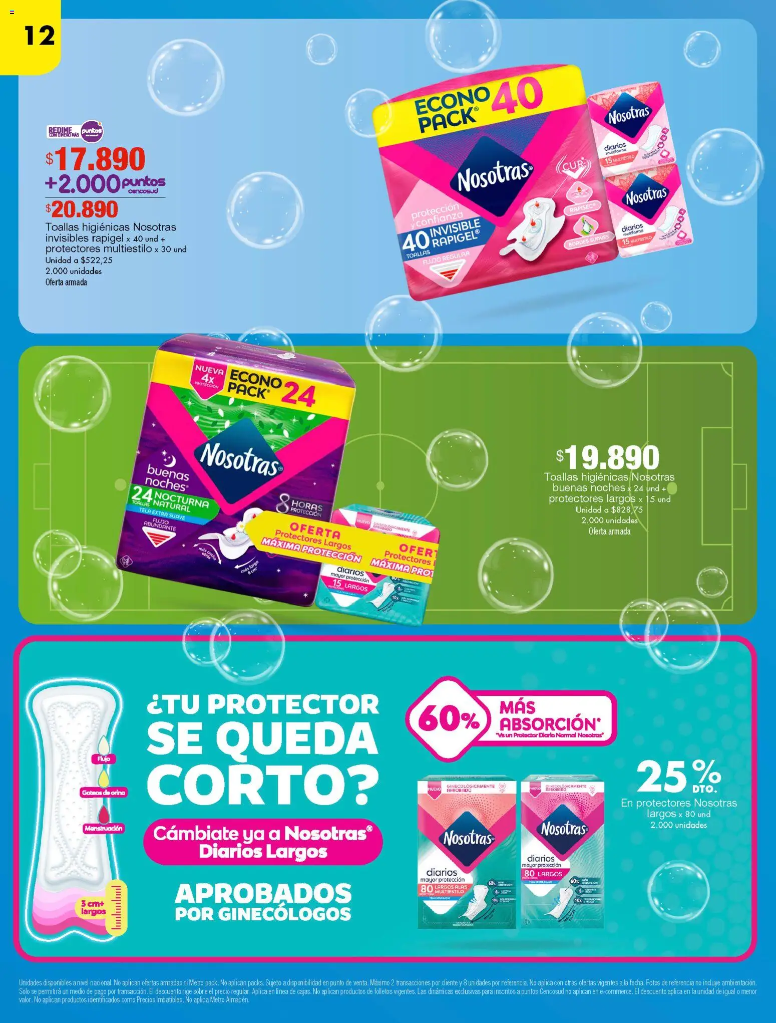 Metro revista - valida desde el 15.01.2026 | Página: 12 | Productos: Sobre, Toallas