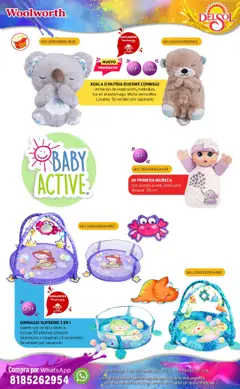 Vista previa de Del Sol y Woolworth - Catálogo Castillo Del Juguete, nuevo folleto de la tienda, válido en México a partir del 07.10.2025 | Página: 8 | Productos: Bolsa, Tapete