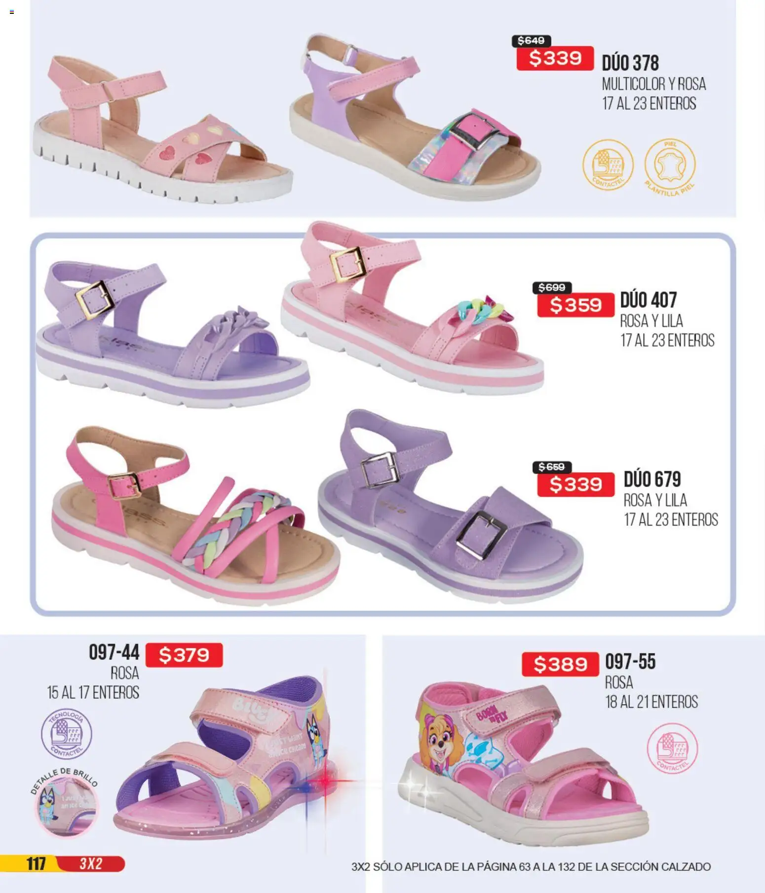 Nuevas ofertas de Cklass válidas en toda la República Mexicana desde el 14.04.2026. ¡Encuentra las mejores ofertas en Cklass catálogo 3X2 Digital Ropa! | Página: 214 | Productos: Brillo