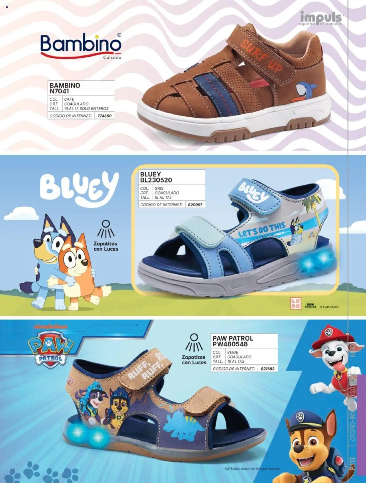 Nuevas ofertas de Impuls válidas en toda la República Mexicana desde el 07.07.2025. ¡Encuentra las mejores ofertas en Impuls catálogo Niño Otoño-Invierno 2025! | Página: 115 | Productos: Zapatos, Café