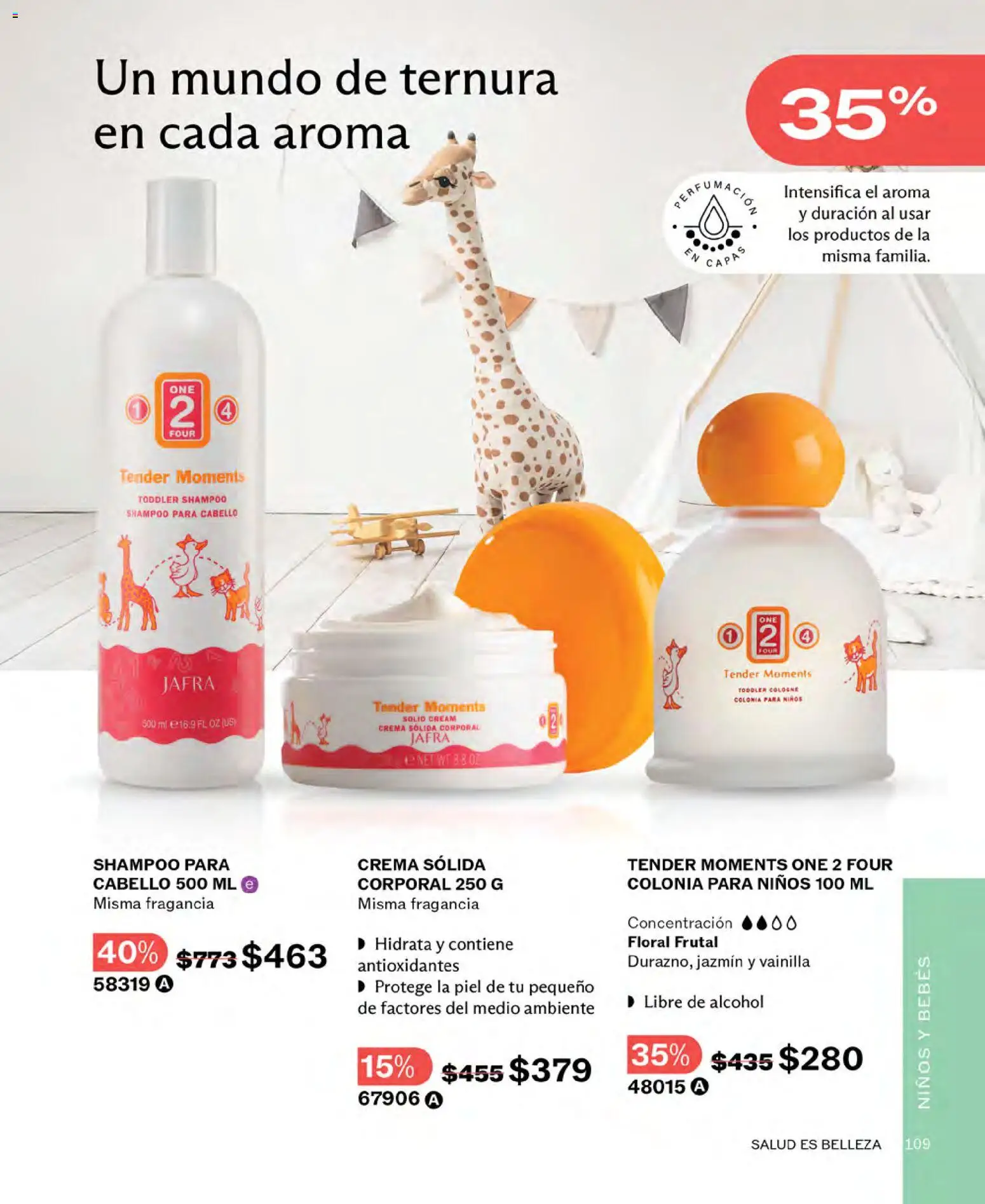Nuevas ofertas de JAFRA válidas en toda la República Mexicana desde el 01.02.2026. ¡Encuentra las mejores ofertas en JAFRA catálogo ! | Página: 109 | Productos: Crema, Fragancia