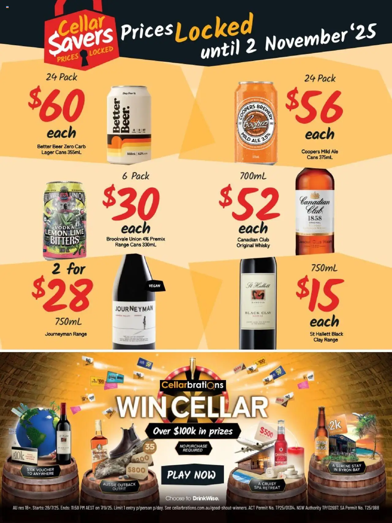 Cellarbrations catalogue - valid from 25.08.2025 | Page: 4 | Products: Beer, Lemon, Lime, Clay