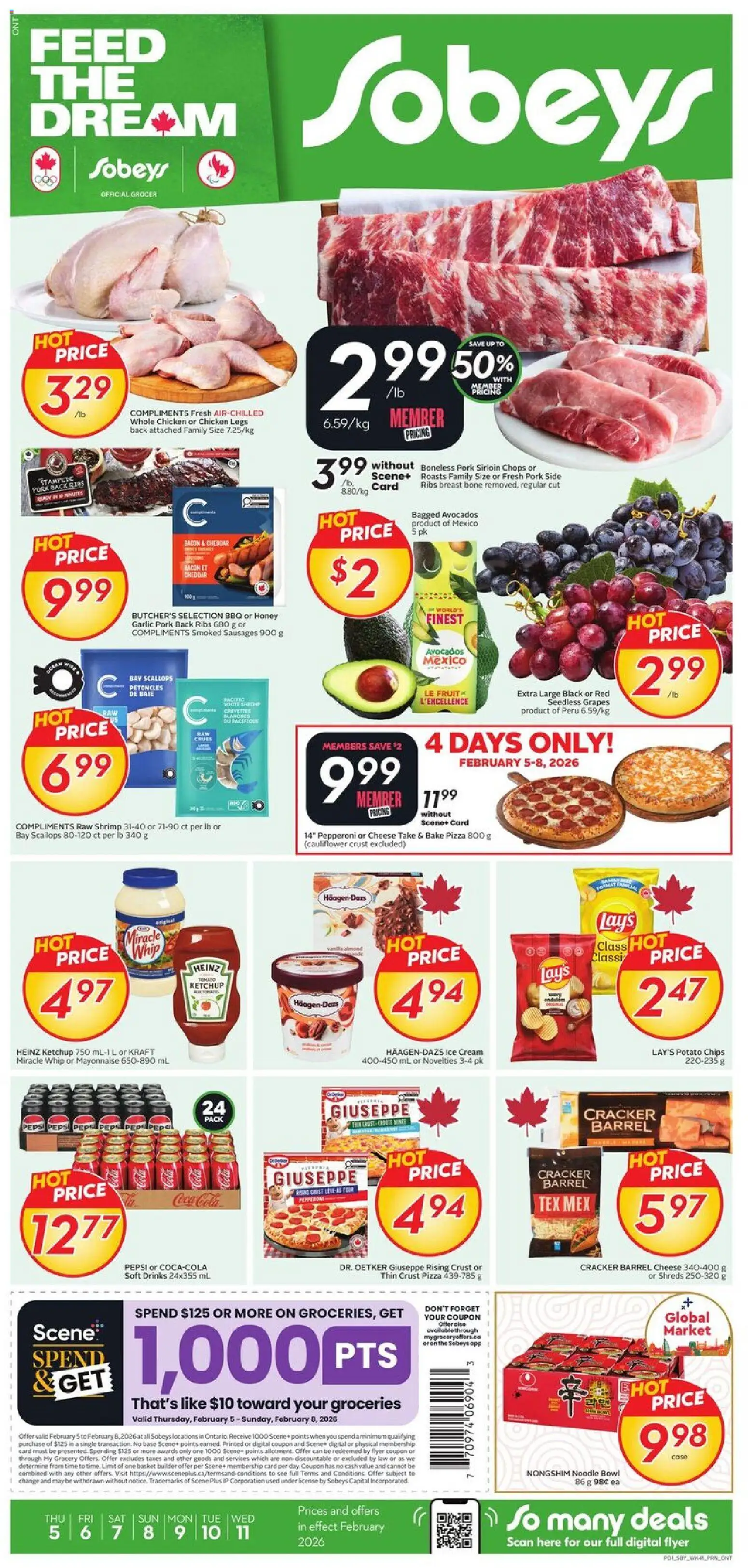 Sobeys flyer valid from 05.02.2026 | Page: 1