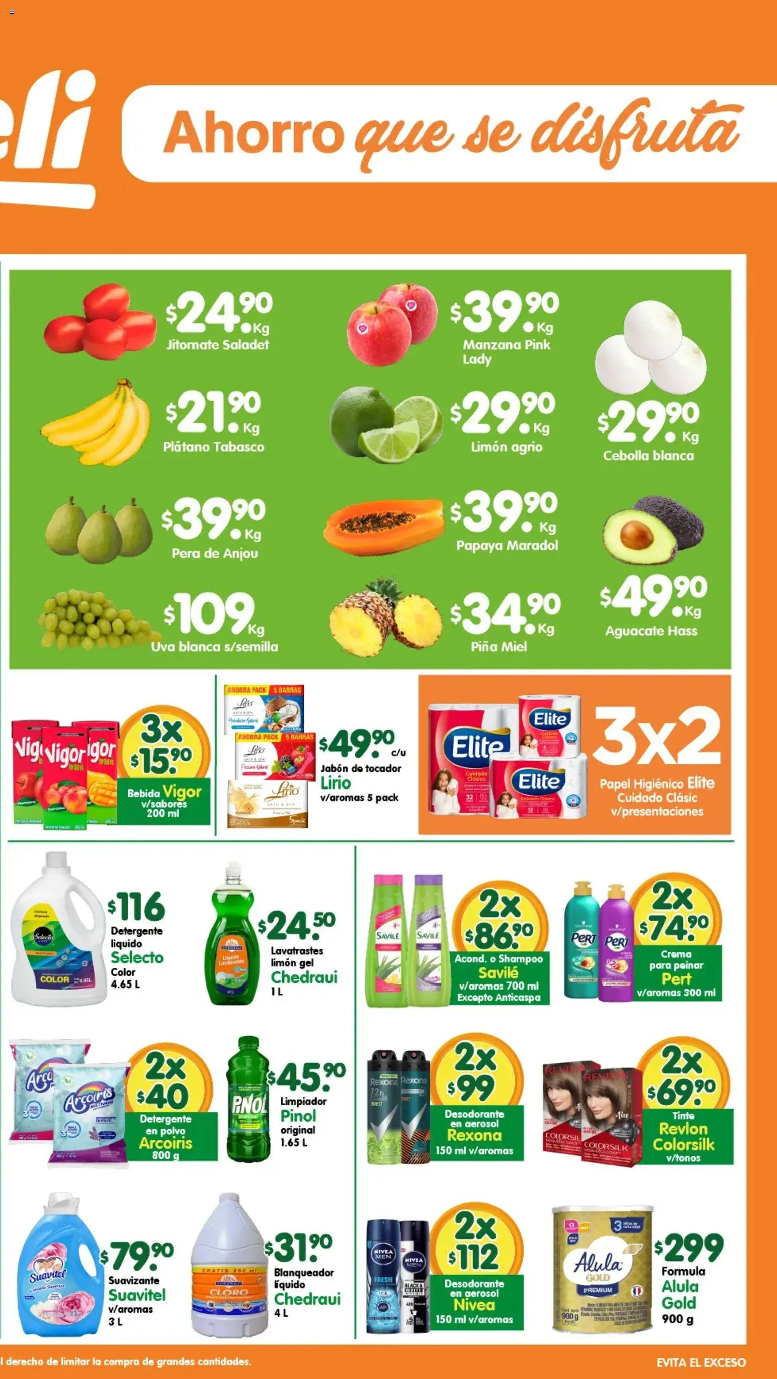 Nuevas ofertas de Arteli válidas en toda la República Mexicana desde el 17.11.2025. ¡Encuentra las mejores ofertas en Arteli folleto Express! | Página: 2 | Productos: Desodorante, Aguacate, Suavizante, Jabón