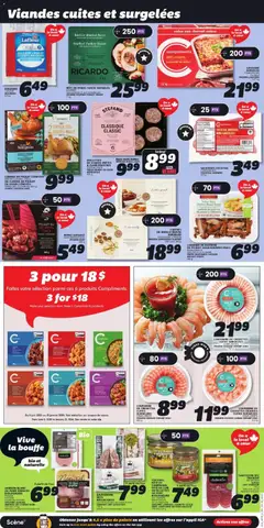 Preview of IGA weekly flyer / circulaire from shop IGA valid from 30.10.2025 | Page: 5 | Products: Beef, Turkey, Chicken, Pork