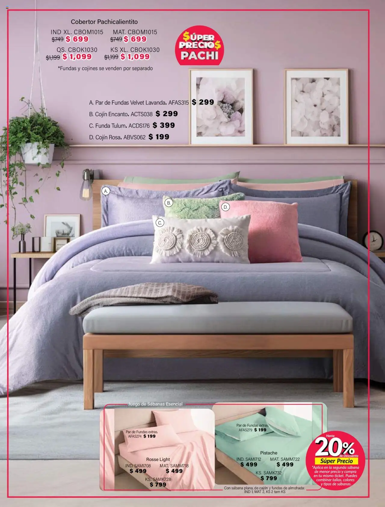 Nuevas ofertas de Colchas Concord válidas en toda la República Mexicana desde el 01.08.2025. ¡Encuentra las mejores ofertas en Colchas Concord - Catálogo! | Página: 599 | Productos: Cobertor, Juego, Funda, Almohada