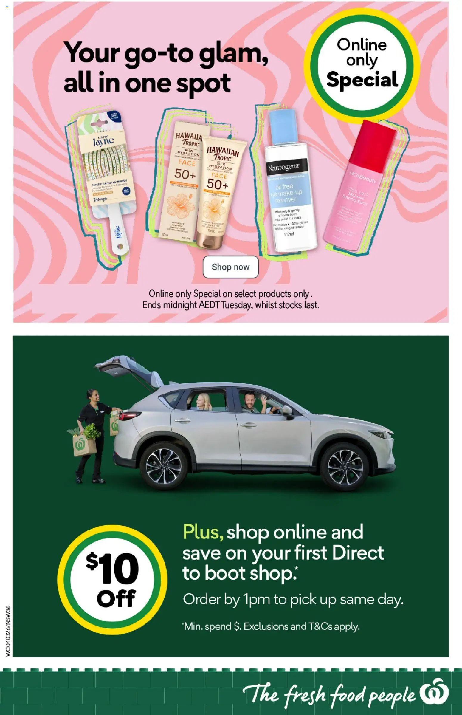Woolworths catalogue - valid from 04.03.2026 | Page: 36 | Products: Mascara, Oil, Makeup, Setting spray
